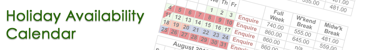 Availability Calendar